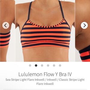 Lululemon Flow Y Bra
